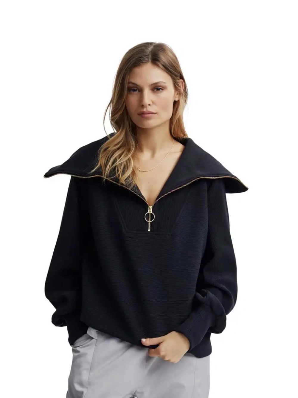 Varley Vine Half-Zip Pullover Sweater